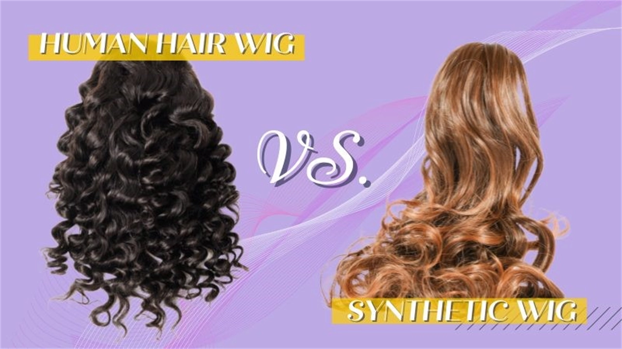 What Is the Difference Between Synthetic and Human Hair Wigs?